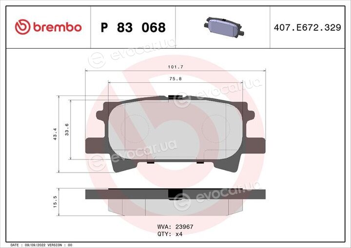 Brembo P 83 068