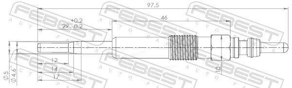 Febest 23642-003