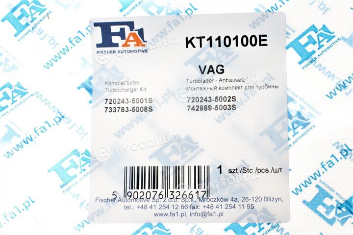 FA1 KT110100E