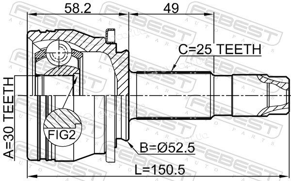 Febest 1010-T300