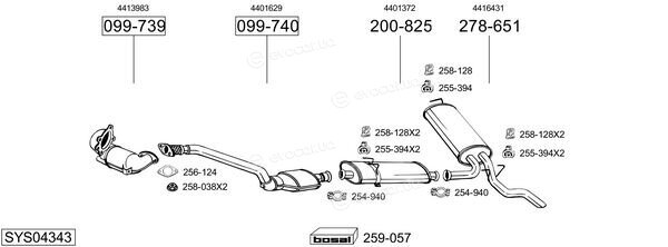 Bosal SYS04343