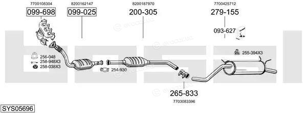 Bosal SYS05696