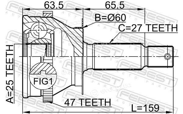 Febest 1210-011A47