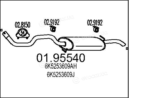 MTS 01.95540