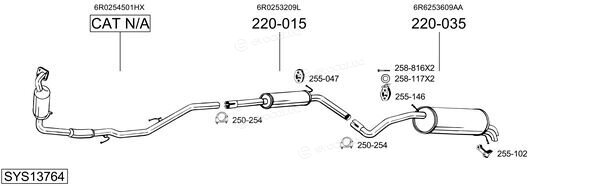 Bosal SYS13764