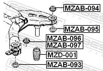 Febest MZAB-093