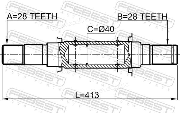 Febest 0512-CWMT