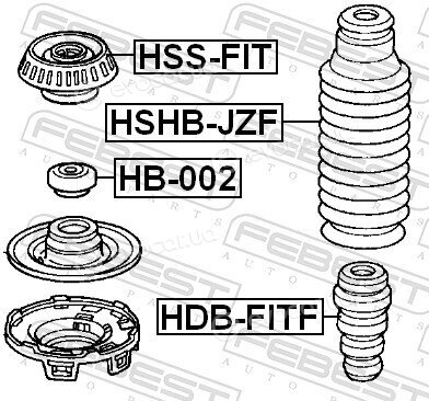 Febest HSHB-JZF