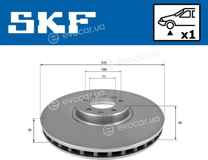 SKF VKBD 80335 V1