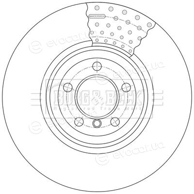 Borg & Beck BBD7013S