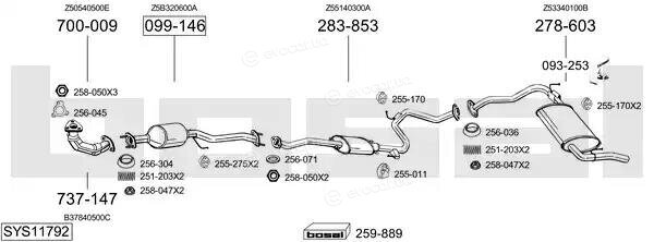 Bosal SYS11792