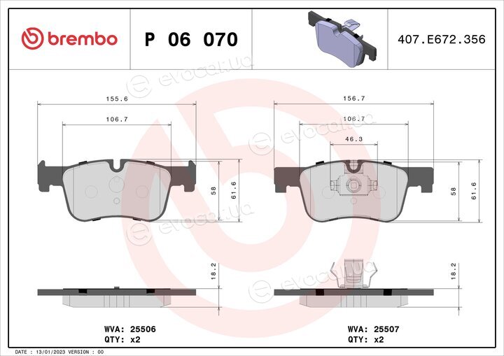 Brembo P 06 070