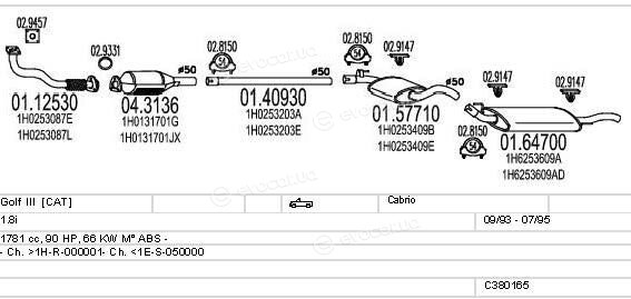 MTS C380165002968