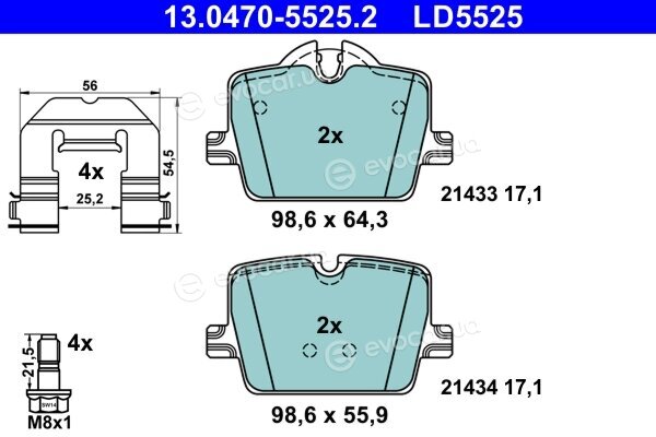 ATE 13.0470-5525.2