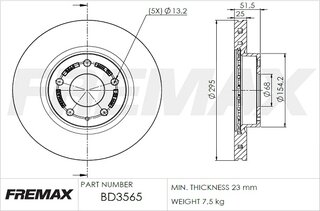 Fremax BD-3565