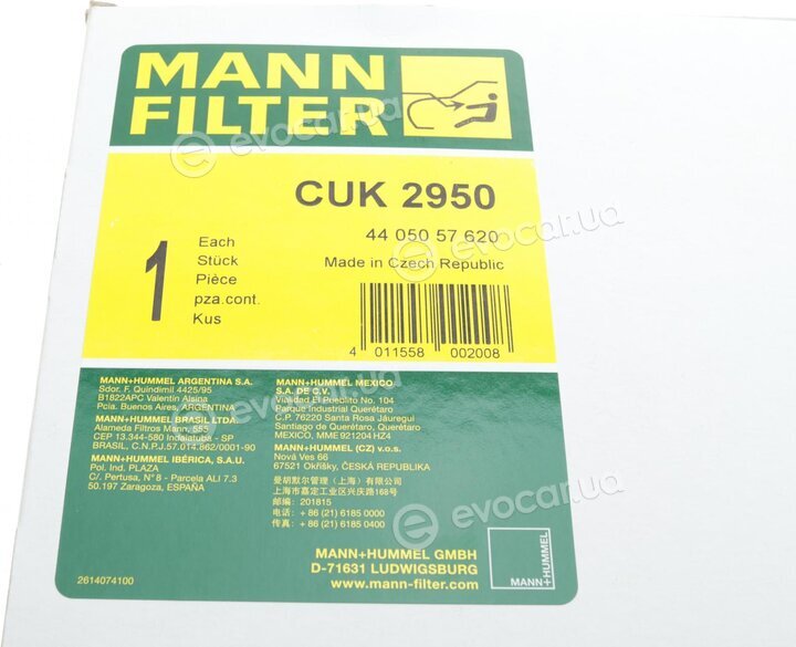 Mann CUK 2950