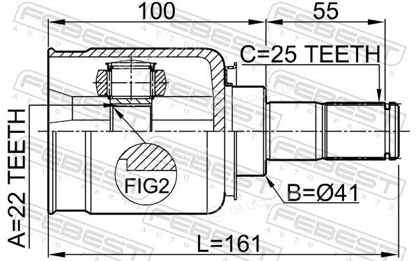 Febest 2211-CD