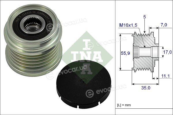 INA 535 0008 10
