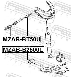 Febest MZAB-BT50U