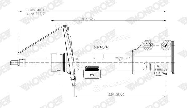 Monroe G8676