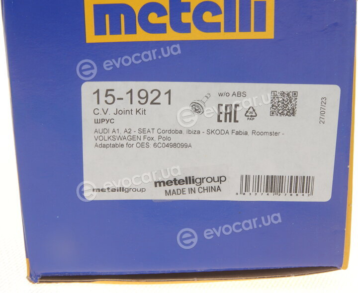Metelli 15-1921