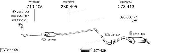 Bosal SYS11159