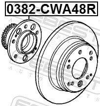 Febest 0382-CWA48R