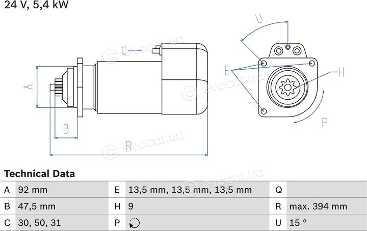 Bosch 0 986 019 000