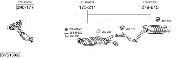 Bosal SYS13992