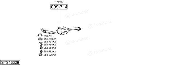 Bosal SYS13329