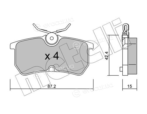 Metelli 22-0317-0