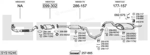 Bosal SYS16246