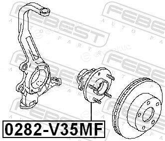 Febest 0282-V35MF
