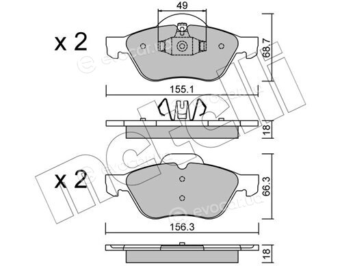 Metelli 22-0335-1