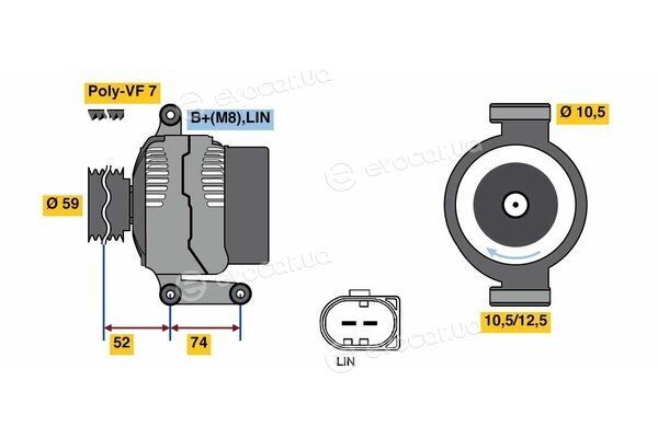 Bosch 0 125 711 046