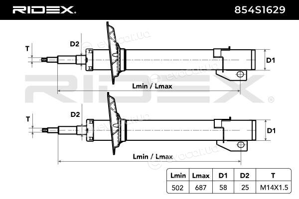 Ridex 854S1629