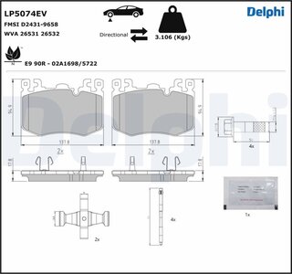 Delphi LP5074EV