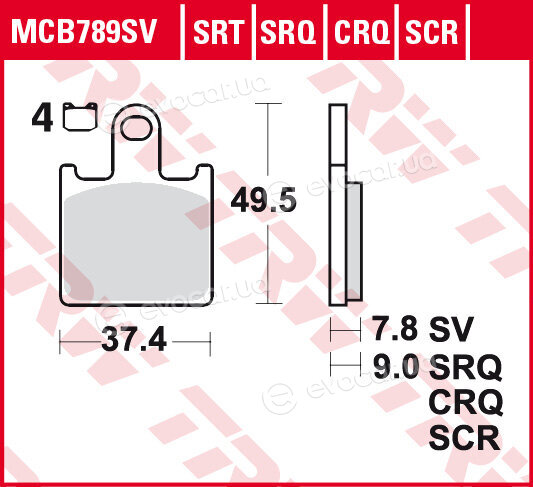 TRW MCB789SV