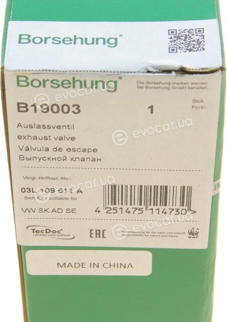 Borsehung B19003