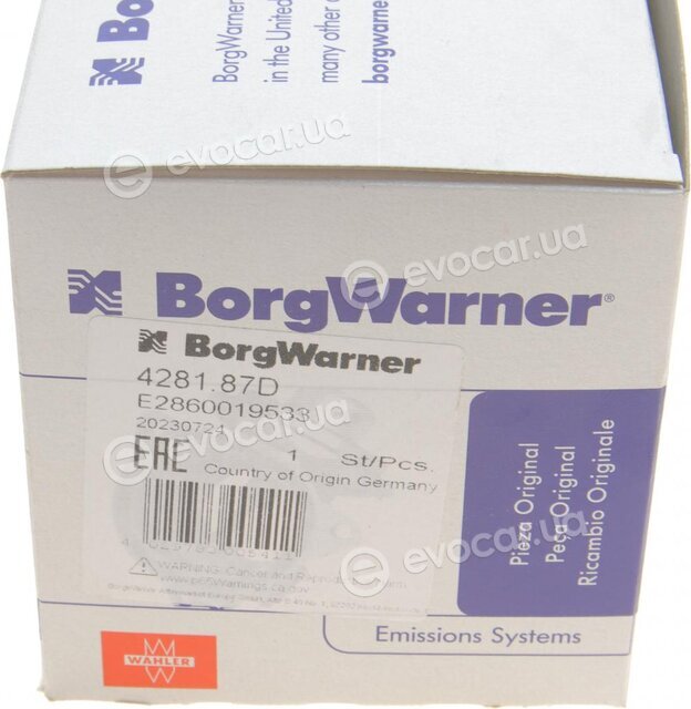 Wahler / BorgWarner 4281.87D