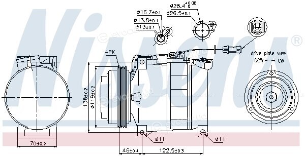 Nissens 89045