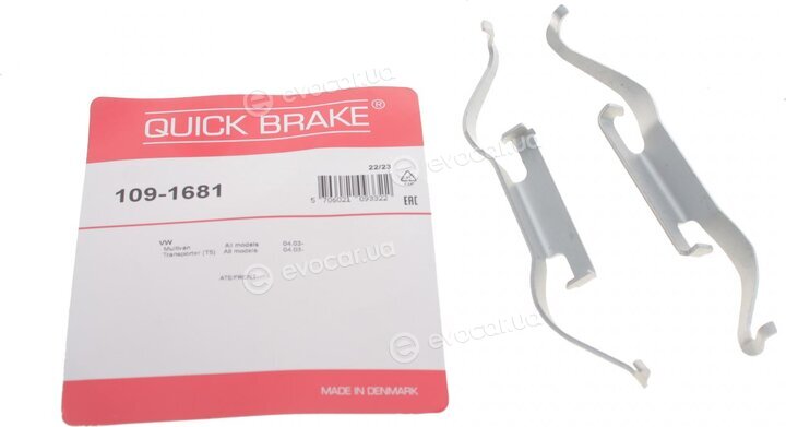 Kawe / Quick Brake 109-1681