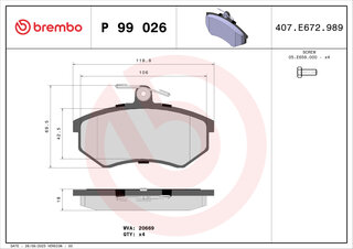 Brembo P 99 026