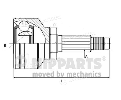 Nipparts J2820307