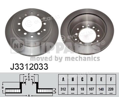 Nipparts J3312033