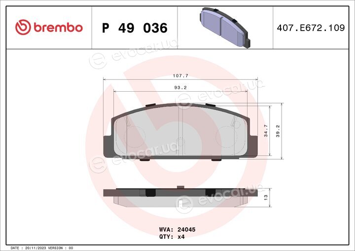 Brembo P 49 036