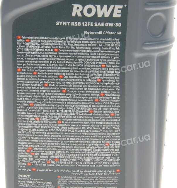 Rowe 20305-0010-99