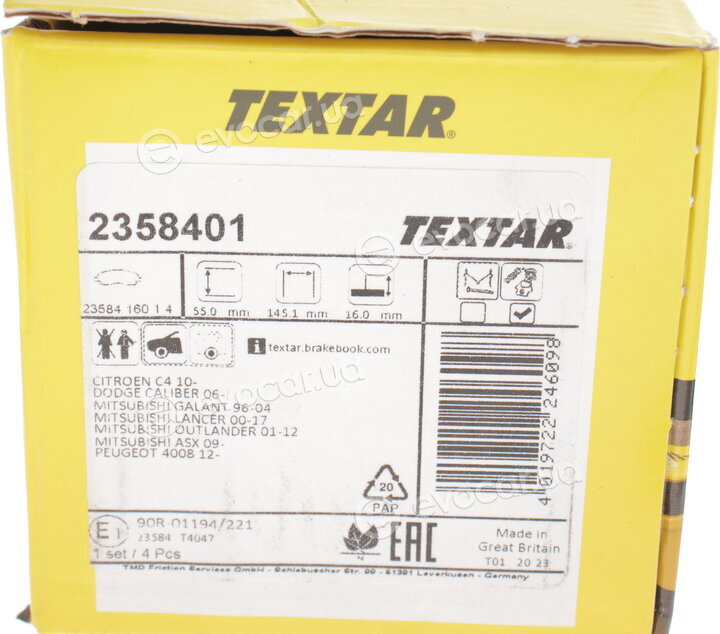 Textar 2358401