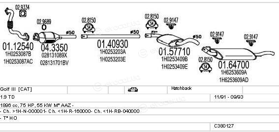 MTS C380127002926