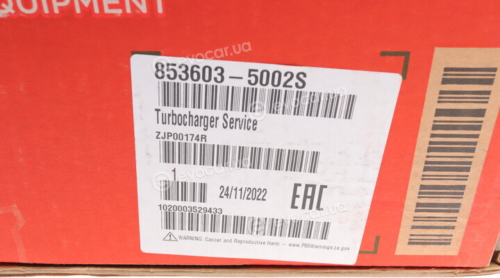 Garrett 853603-5002S